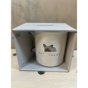 Genuine Fred Say Anything 16 Oz COFFEE MUG Pug “Not Today” Funny New In Box 2004